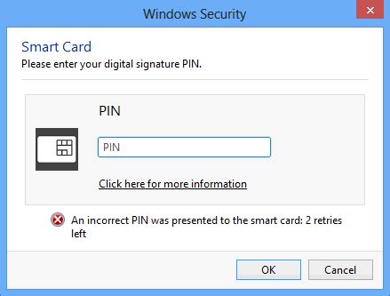 windows security keeps asking for smart card pin|windows security smart card popup.